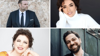 75th Fundraising Gala Singers: Joseph Calleja, Ermonela Jaho, Daniela Barcellona, and Giorgi Manoshvili.