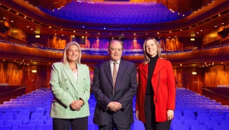 Judy Ryan, Associate Director and Mark Hewlett, Chief Executive of Castleacre Insurance Group and Suzanne Nance, Executive Director of Wexford Festival Opera. Photo: Patrick Browne